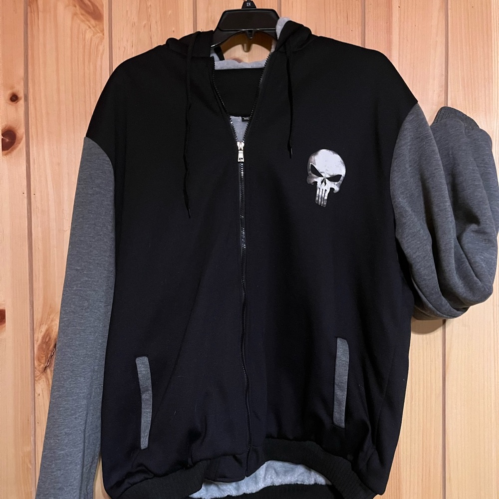 Cool skeleton stadium jacket